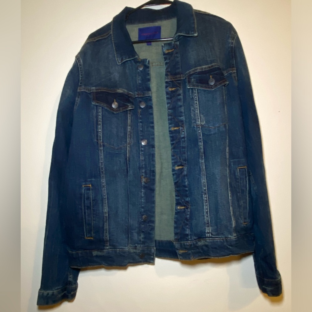 Men’s blue Aeropostale denim jacket size large